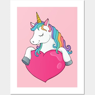 Unicorn Love Posters and Art